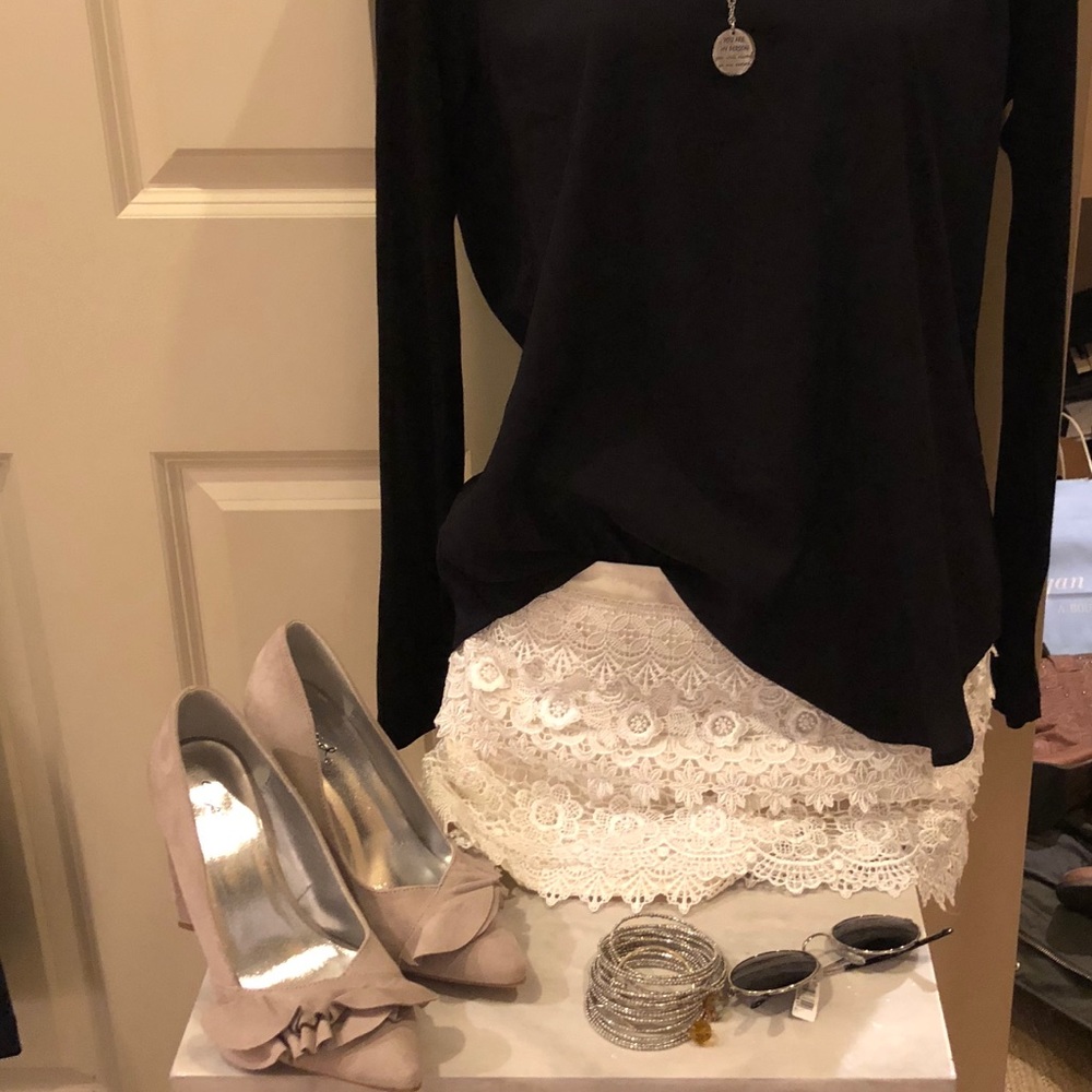Lace shorts